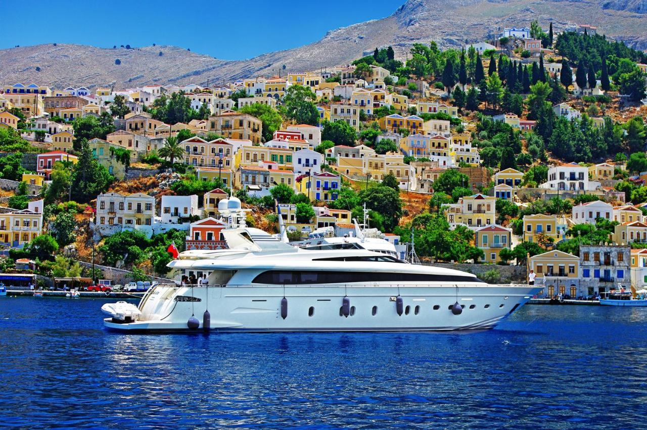 Ferienwohnung Captain George Symi Exterior foto