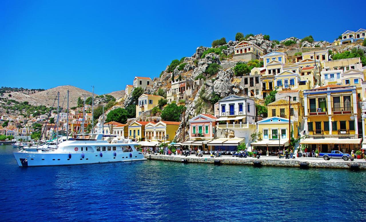 Ferienwohnung Captain George Symi Exterior foto