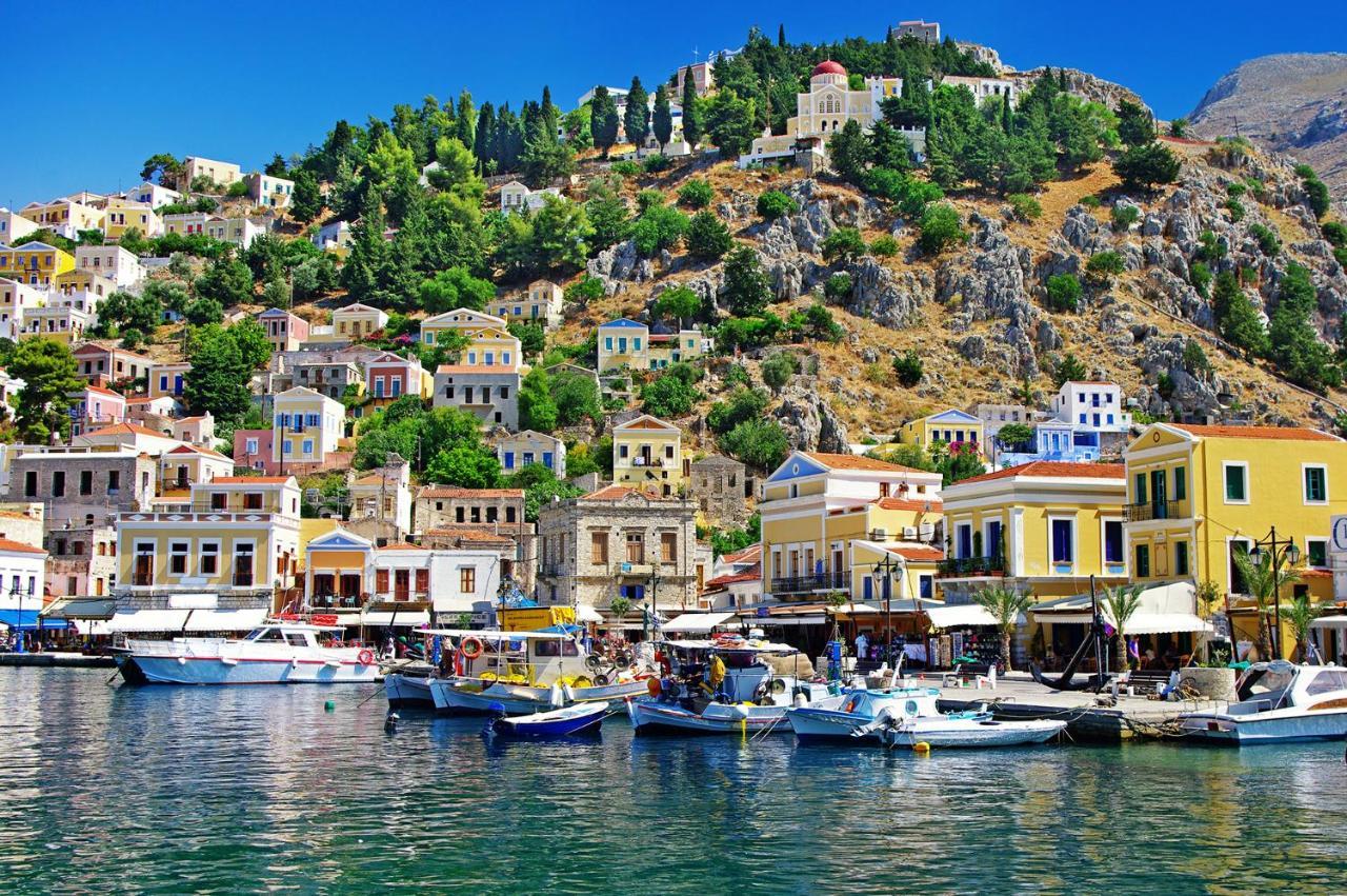 Ferienwohnung Captain George Symi Exterior foto